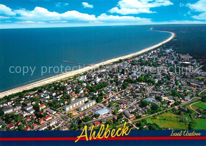 Ahlbeck Ostseebad Fliegeraufnahme