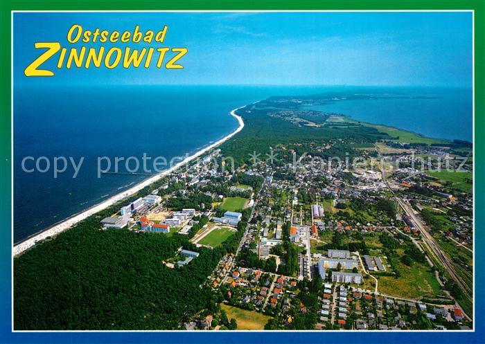 Zinnowitz Ostseebad Fliegeraufnahme