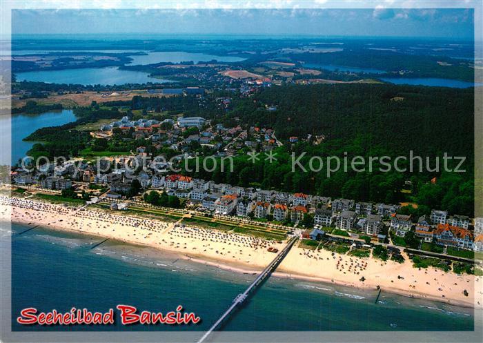 Bansin Ostseebad Fliegeraufnahme