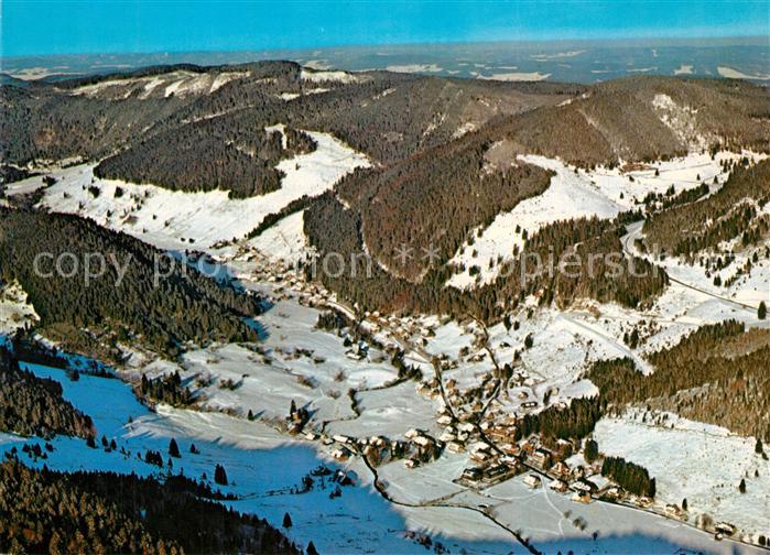 St Blasien Fliegeraufnahme mit Menzenschwand