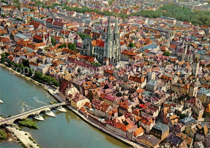 Regensburg Fliegeraufnahme