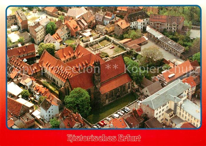 Erfurt Augustinerkloster Klosterzelle Martin Luthers Fliegeraufnahme