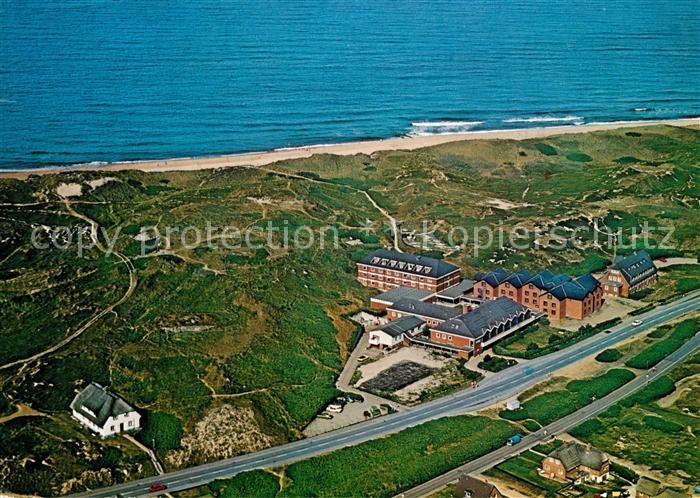 Rantum Sylt Bundesbahn Sozialwerk Seeheim Alt Rantum Fliegeraufnahme