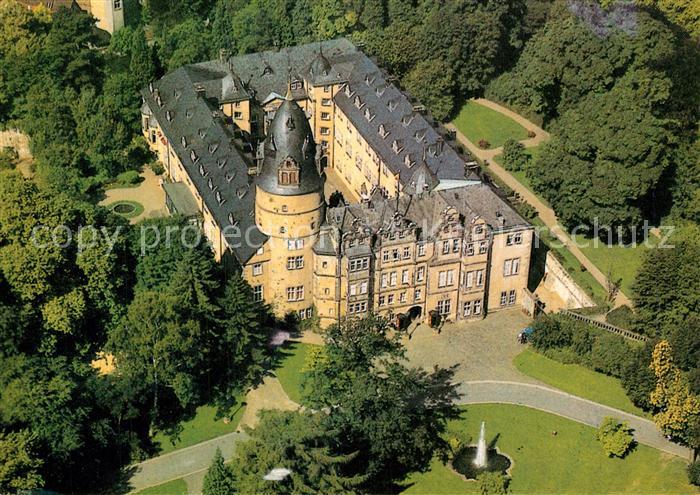 Detmold Fuerstliches Residenzschloss Fliegeraufnahme