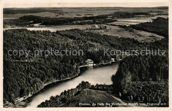Ebnisee Welzheimer Wald Fliegeraufnahme