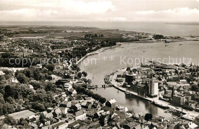 Eckernfoerde Fliegeraufnahme