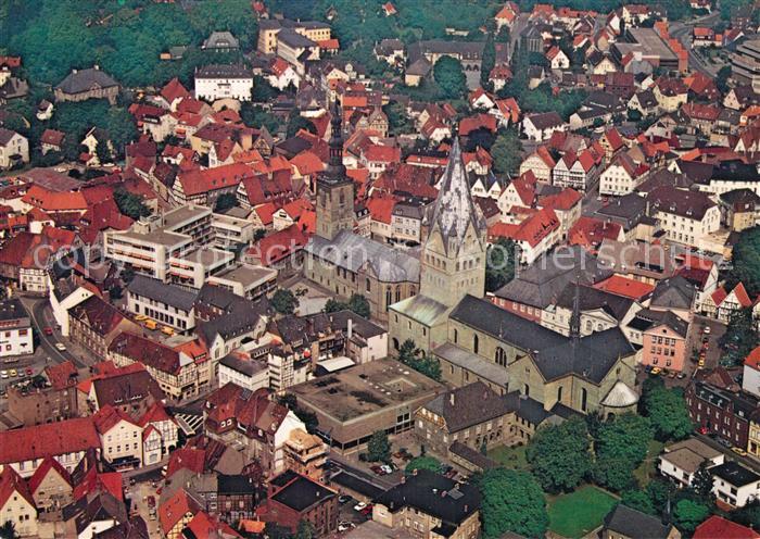 Soest Arnsberg St Patrokli Dom St Petri Kirche Fliegeraufnahme