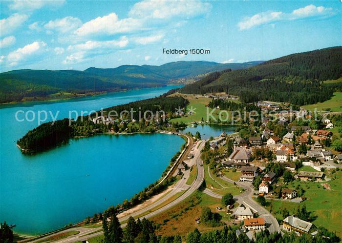 Schluchsee Fliegeraufnahme mit Feldberg