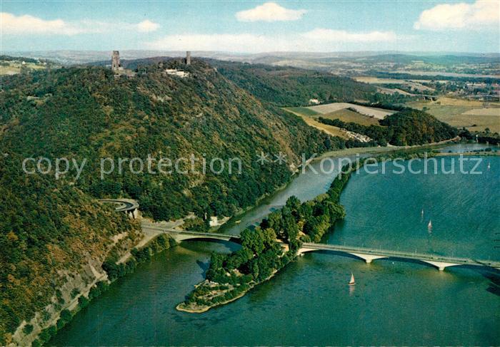 Hohensyburg mit Hengsteysee Fliegeraufnahme