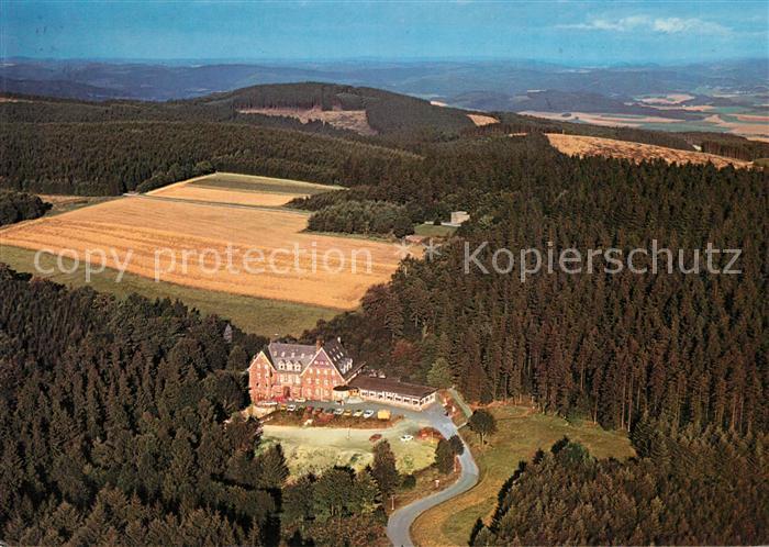 Dahle Altena Hotel Kohlberghaus Fliegeraufnahme