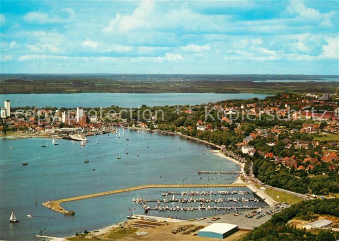 Eckernfoerde Fliegeraufnahme