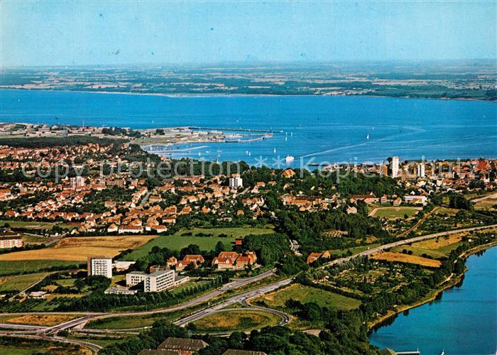 Eckernfoerde Fliegeraufnahme