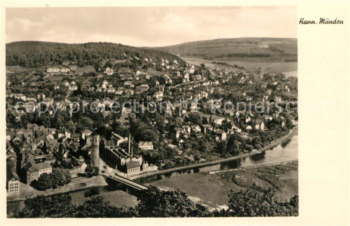 Hann. Muenden Fliegeraufnahme