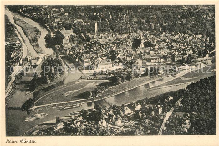 Hann. Muenden Fliegeraufnahme