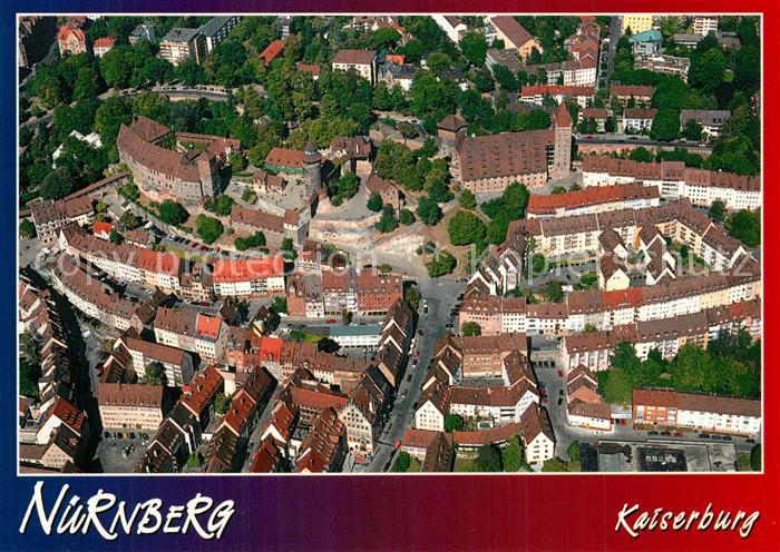 Nuernberg Kaiserburg Fliegeraufnahme