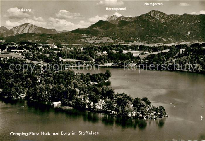 Staffelsee Halbinsel Burg Camping Platz