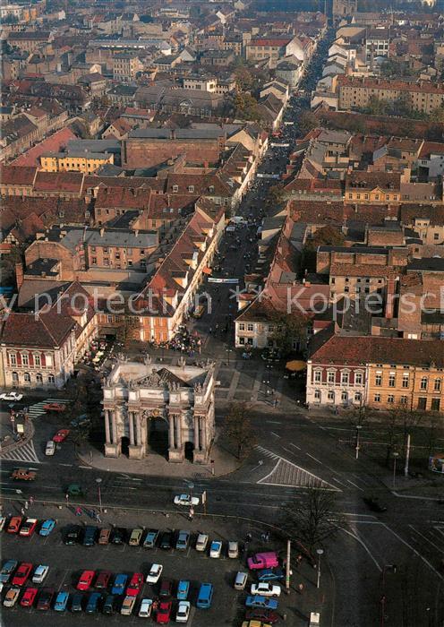 Potsdam Brandenburger Tor Fliegeraufnahme
