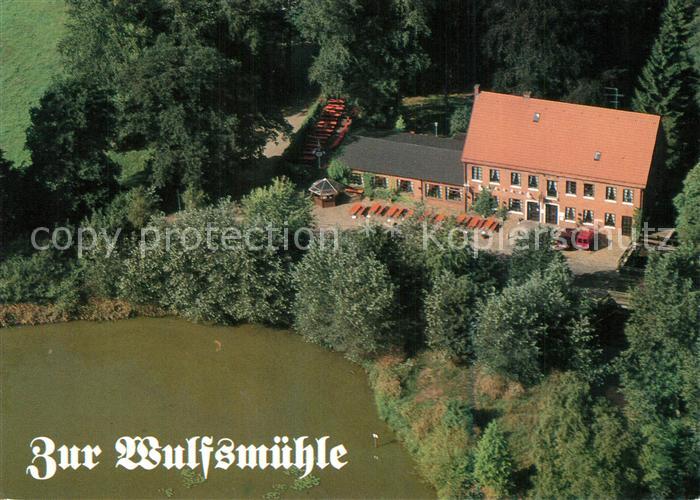 Tangstedt Pinneberg Hotel Restaurant Zur Wulfsmuehle Fliegeraufnahme