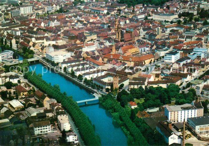Heilbronn Neckar Fliegeraufnahme
