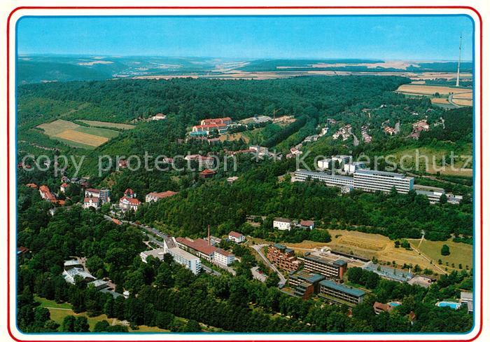 Bad Mergentheim Fliegeraufnahme mit Kuranlagen