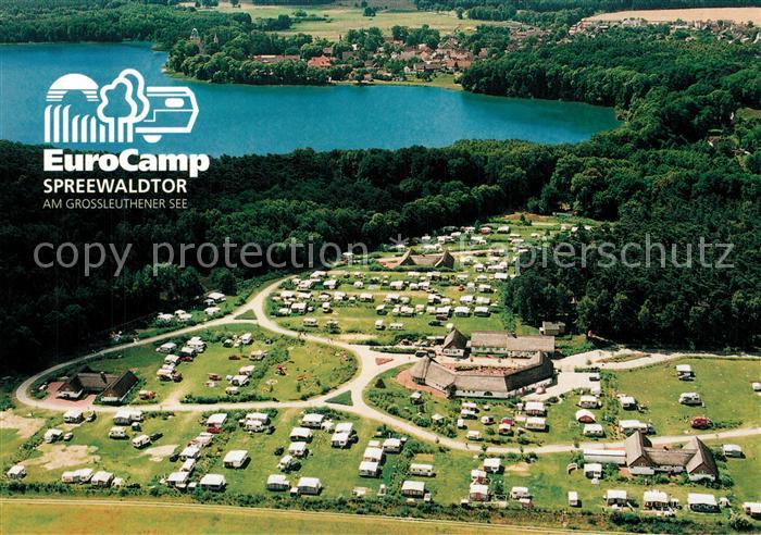 Gross Leuthen EuroCamp Spreewaldtor Fliegeraufnahme