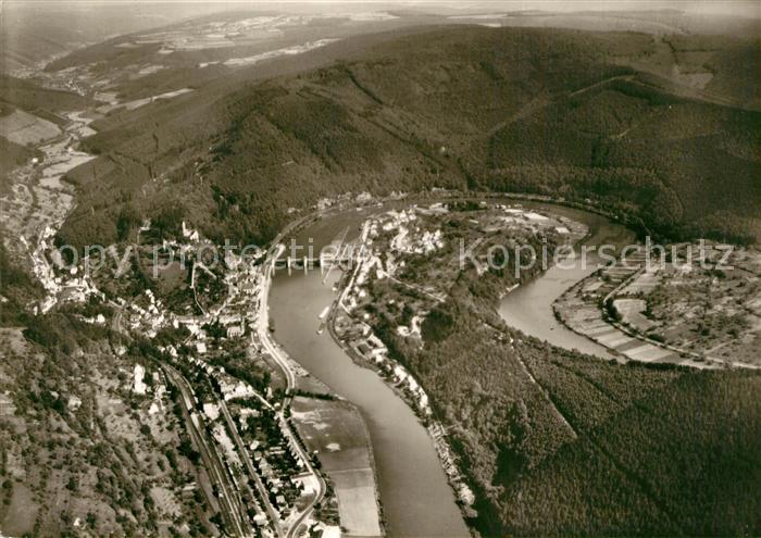 Hirschhorn Neckar Fliegeraufnahme