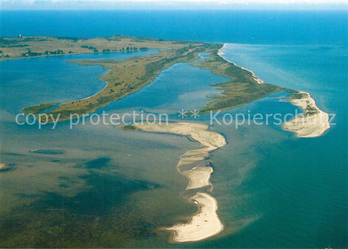 Insel Hiddensee Altbessin und Neubessin Fliegeraufnahme