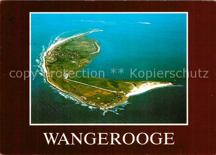 Wangerooge Nordseebad Fliegeraufnahme