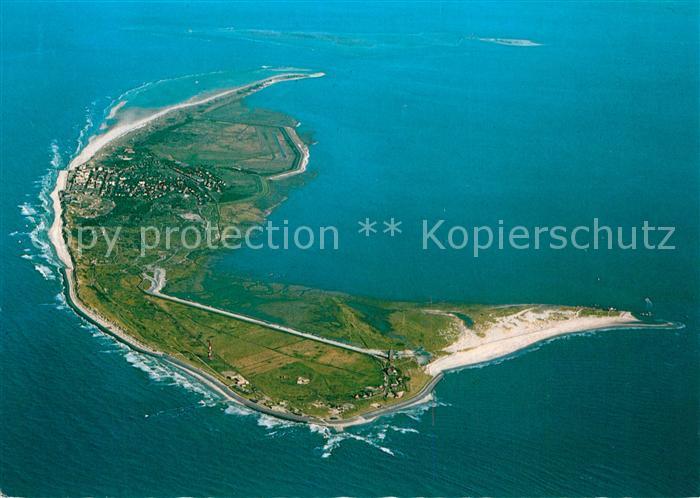 Wangerooge Nordseebad Fliegeraufnahme