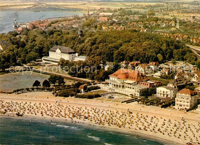 Travemuende Ostseebad Fliegeraufnahme