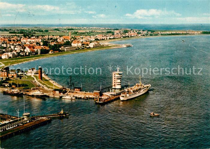 Cuxhaven Nordseebad Fliegeraufnahme
