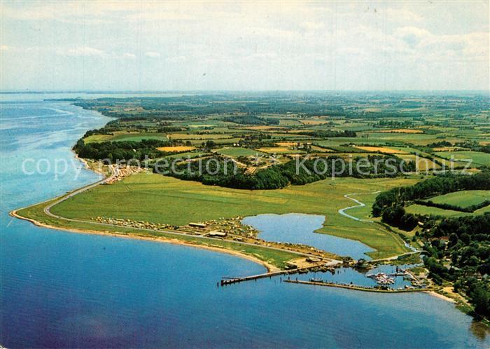 Langballigau Fliegeraufnahme mit Westerholz