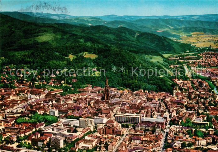 Freiburg Breisgau Fliegeraufnahme