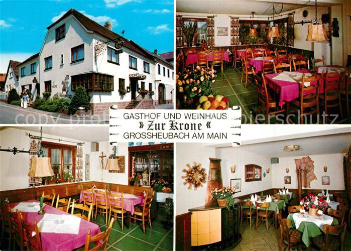 Grossheubach Gasthof Weinhaus Zur Krone