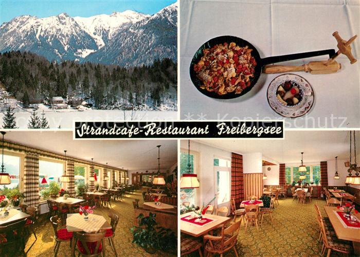 Oberstdorf Strandcafe Restaurant Freibergsee