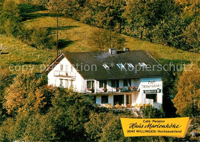 Willingen Sauerland Cafe Pension Haus Marienhoehe