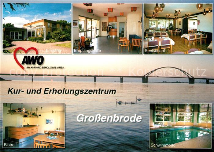 Grossenbrode Ostseebad Kur Erholungszentrum Speisesaal Bistro Schwimmbad
