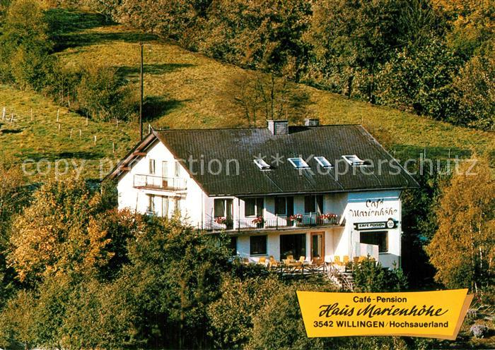 Willingen Sauerland Cafe Pension Haus Marienhoehe