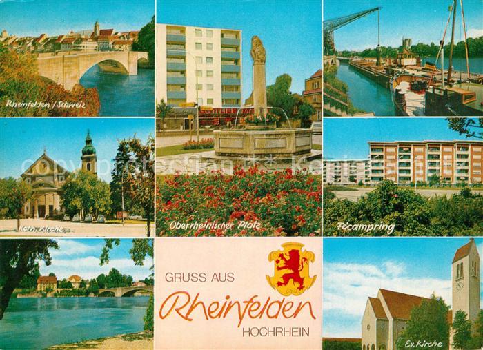 Rheinfelden Baden Kirche Fecampring Oberrheinischer Platz Kirchen