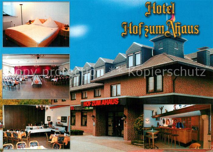 Wuellen Hotel Hof zum Ahaus Speisesaal Zimmer