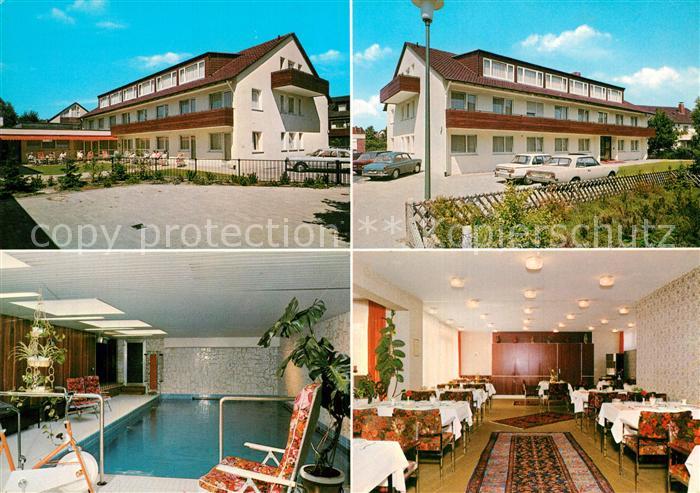 Bad Salzuflen Kurheim Kreitz Hallenbad Gastraum