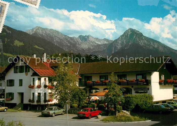 Fischen Allgaeu Restaurant Pension Mayerhof