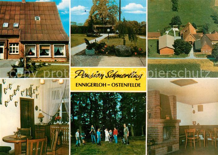 Ennigerloh Pension Schmerling Teilansichten Kaminzimmer