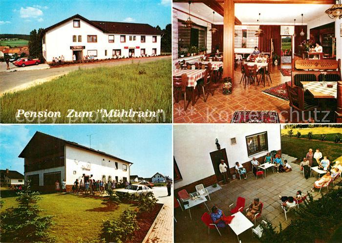 Niederbeisheim Pension Zum Muehlrain Gastraeume Terrasse
