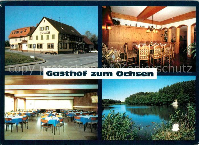 Ammertsweiler Gasthof zum Ochsen Gaststube Speisesaal See
