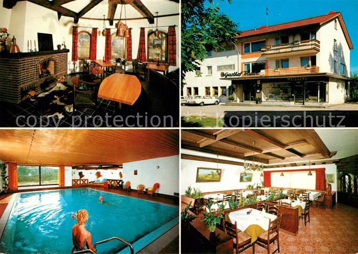 Lossburg Gasthof Pension Traube Hallenbad Gastraum