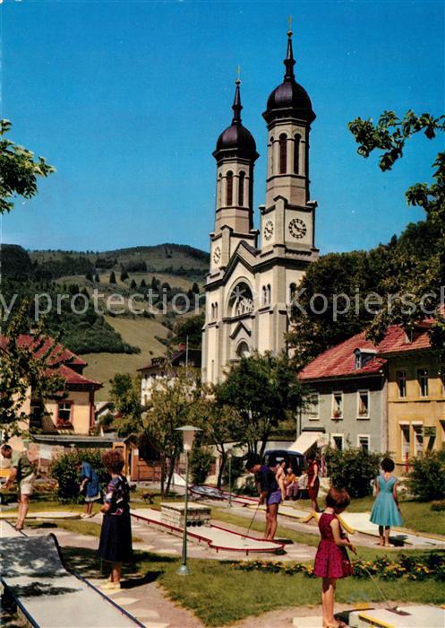 Todtnau Minigolfplatz Kirche