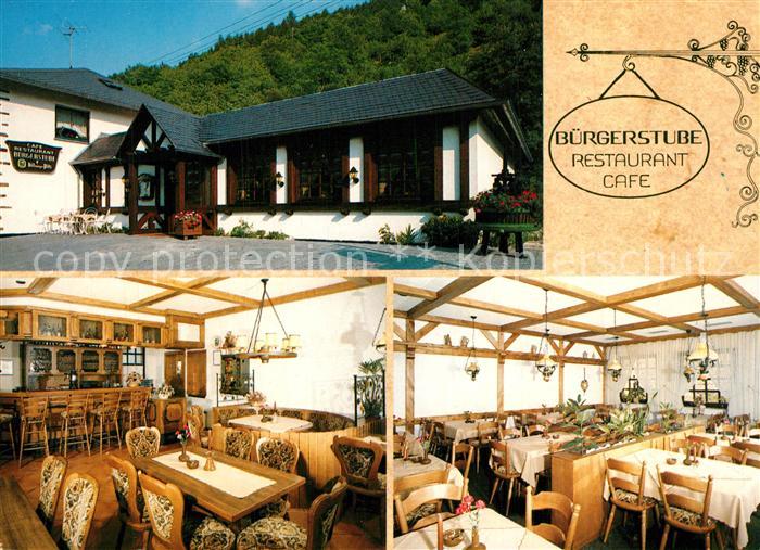 Merl Mosel Restaurant Cafe Buergerstube Bar Gastraum