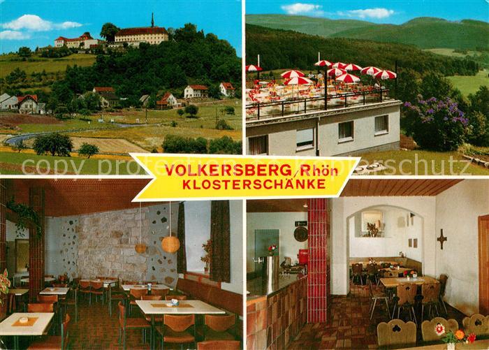 Volkersberg Klosterschaenke Terrasse Gastraeume