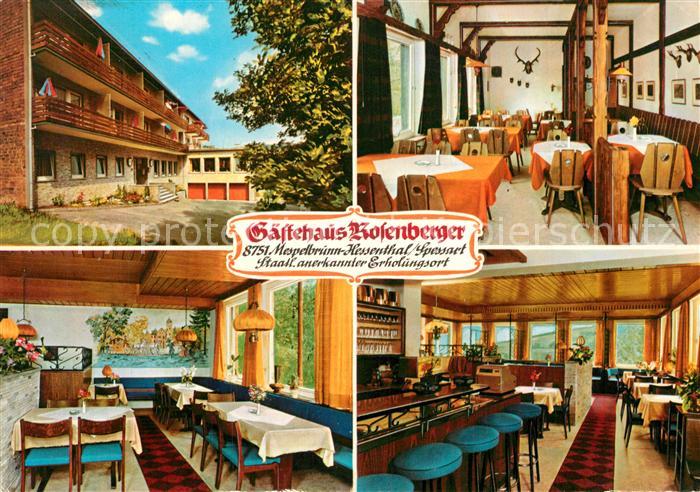 Mespelbrunn Gaestehaus Rosenberger Gastraeume Bar